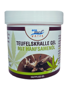 Teufelskralle Gel mit reinem Cannabis Öl 250 ml